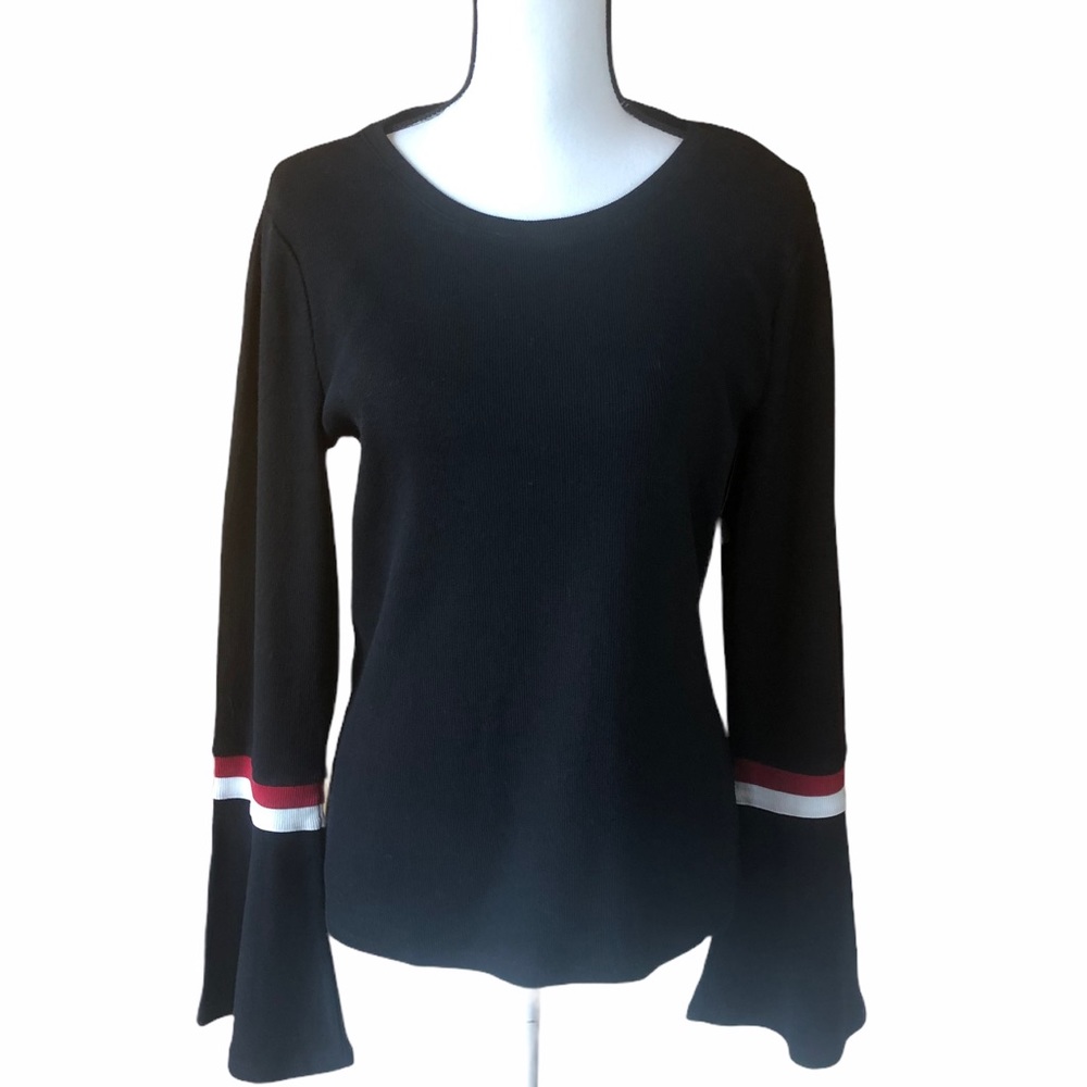 Bar III sweater with bell sleeves Size L